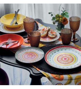 Assiettes ARUBA 18 pièces