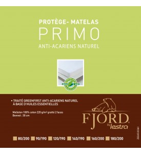 Protège matelas anti-acariens Greenfirst imperméable molleton 100